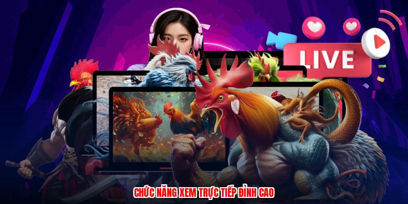 Chức năng xem trực tiếp đỉnh cao