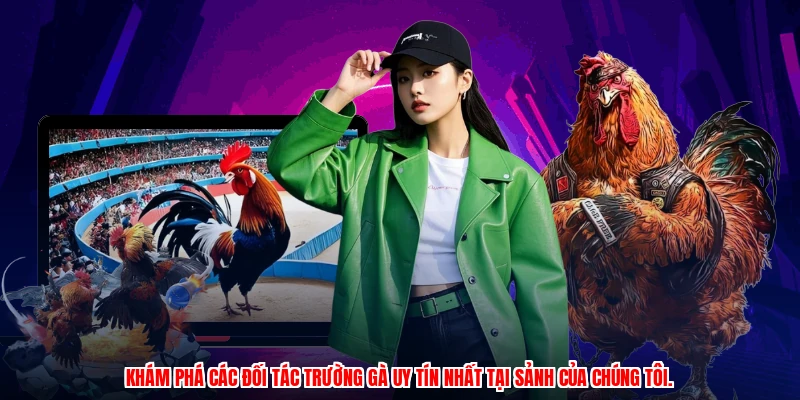 Khám phá các đối tác trường gà uy tín nhất tại sảnh của chúng tôi.