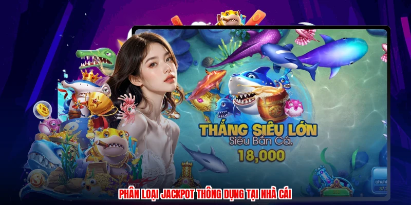 Phân loại jackpot thông dụng tại nhà cái