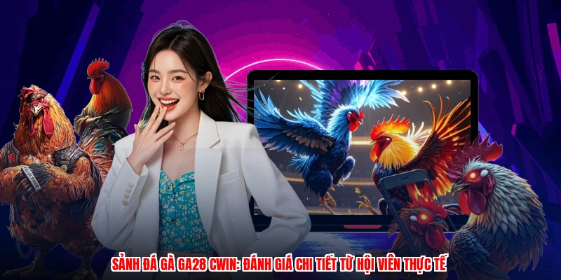 Sảnh Đá Gà GA28 CWIN: Đánh Giá Chi Tiết Từ Hội Viên Thực Tế